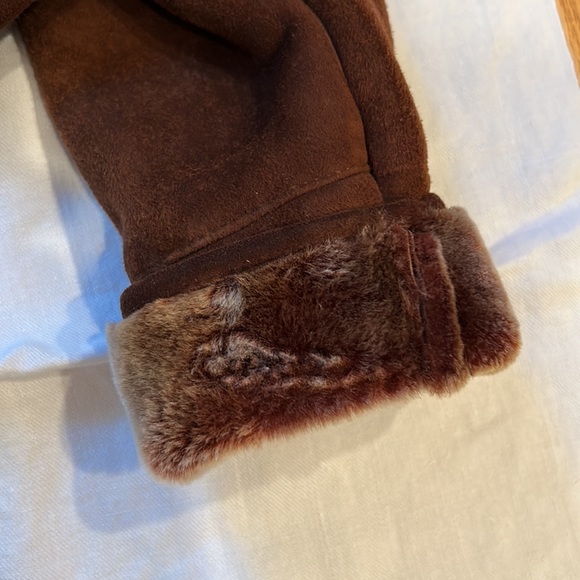 Façonnable Unique Shearling Brown Jacket - Picture 7 of 14